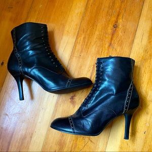 Vis a vis high heel black boots